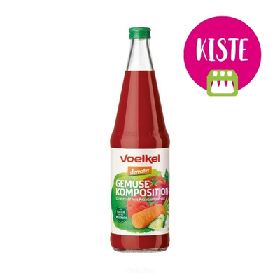 Produktfoto zu Gemüse-Komposition KISTE (6x0,7l)