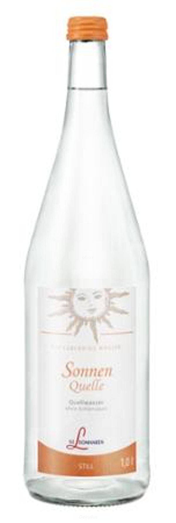 Produktfoto zu St.Leonhard SONNENQUELLE Kiste (6x1,0l)