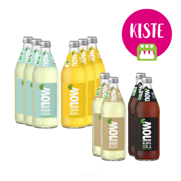 Produktfoto zu Misch-Kiste now Limo (10 x 0,5l)