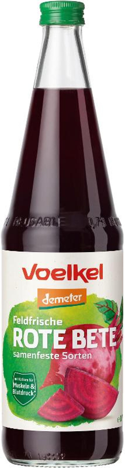 Produktfoto zu Rote Bete-Saft feldfrisch Flasche