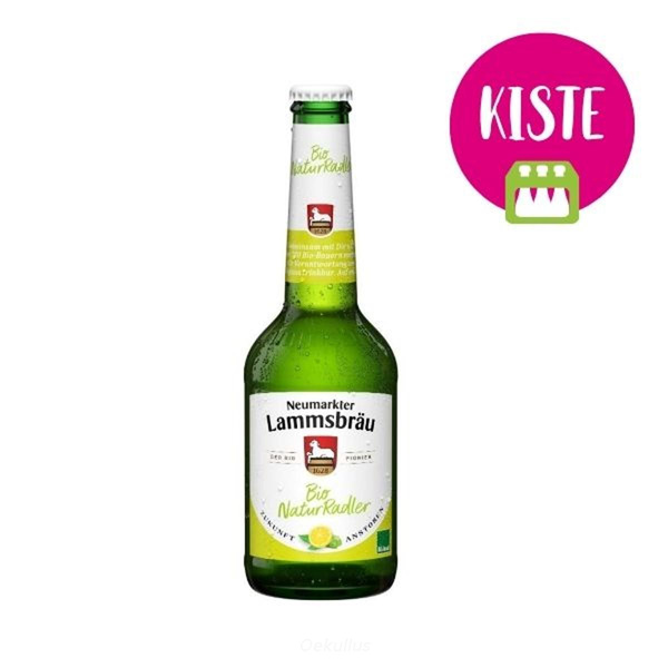 Produktfoto zu Lammsbräu Natur Radler KISTE (10x0,33l)