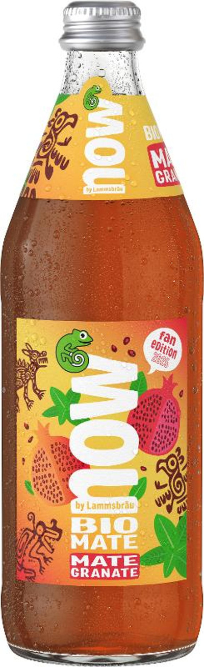 Produktfoto zu now Mate Granate KISTE (10 x 0,5l)