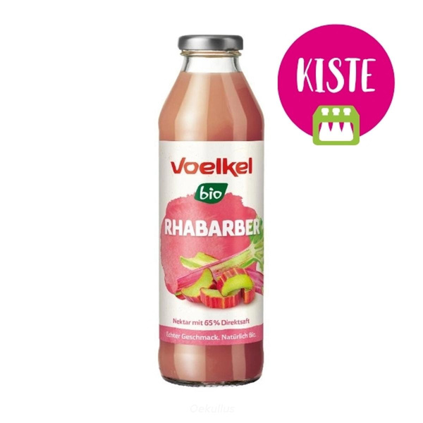 Produktfoto zu Rhabarber Nektar KISTE (8x0,5l)