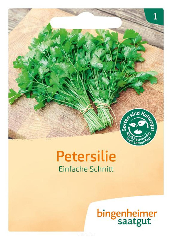 Produktfoto zu Petersilie glatt (Saatgut)