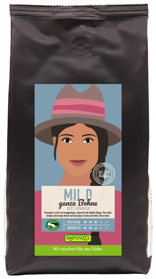 Produktfoto zu Heldenkaffee Mild Bohne