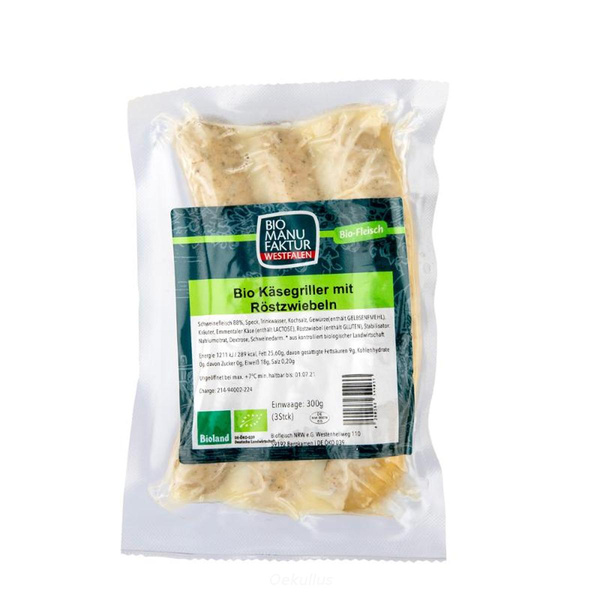 Produktfoto zu Käsegriller mit Röstzwiebeln (3 St.)