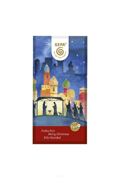 Produktfoto zu GEPA Weihnachtsschokolade