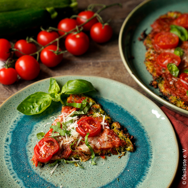 Zucchini-Pizza