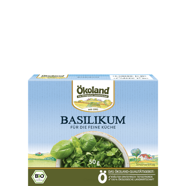 Produktfoto zu Basilikum - fein geschnitten (50g)
