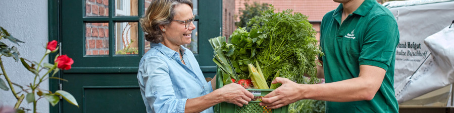 Biofrisch geliefert mit Ökullus, dem Naturkosthandel aus Münster. Das gesamte Bio-Sortiment kommt bequem bis zu Ihnen nach Hause... und so gehts...