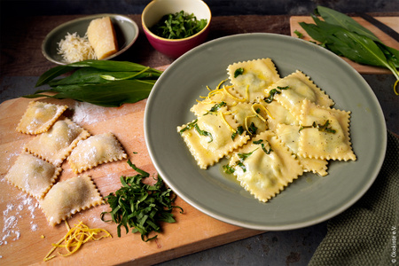 Bärlauch Ravioli