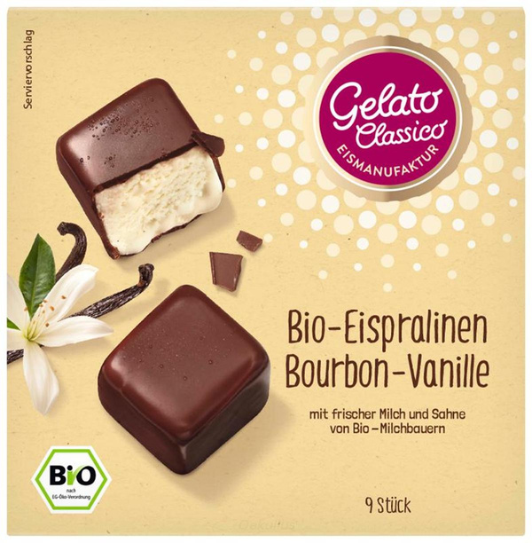 Produktfoto zu Eispralinen Vanille Box (9 St.)