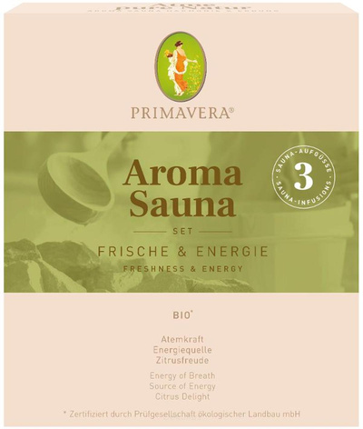 Produktfoto zu Aroma Sauna Set Frische & Energie
