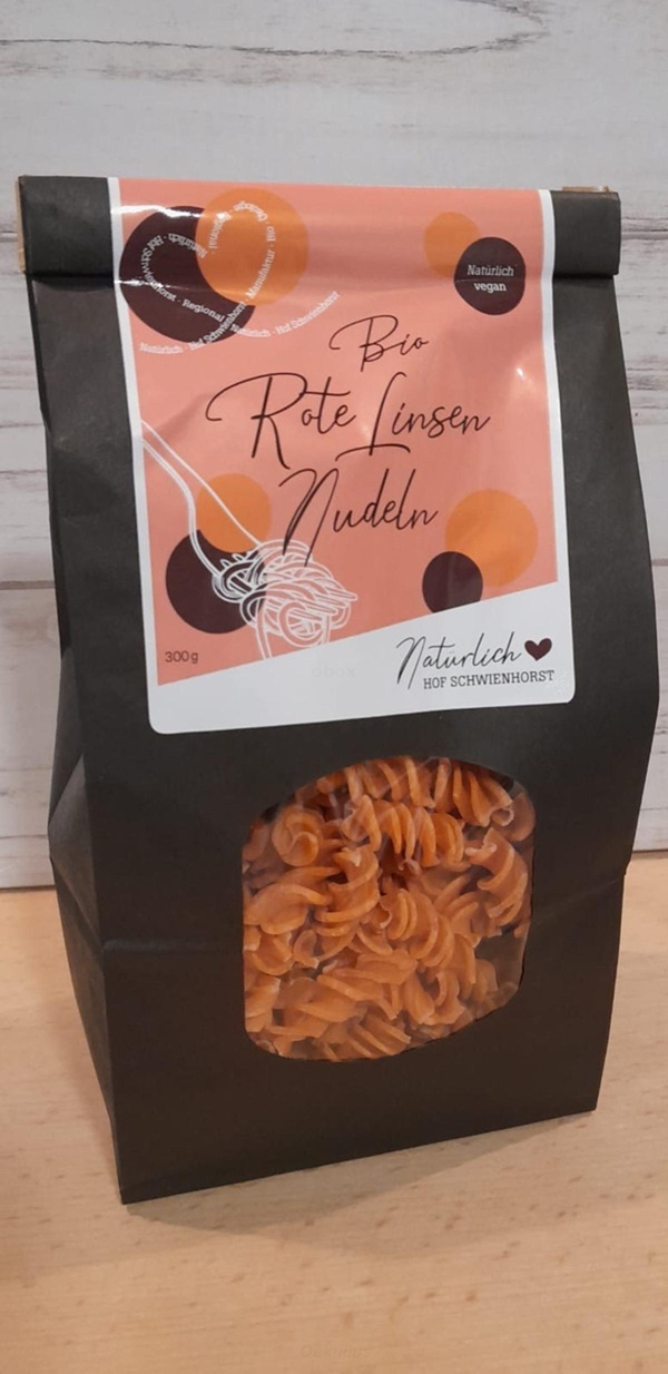 Produktfoto zu Rote Linsennudeln