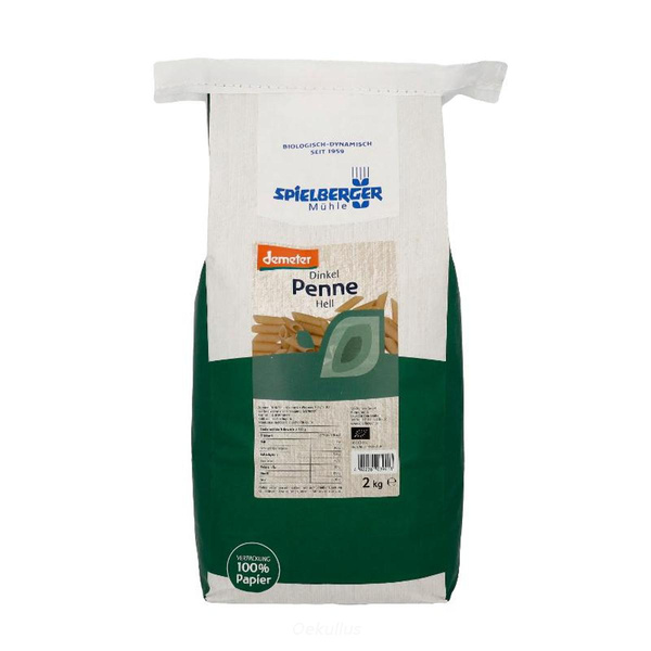 Produktfoto zu Dinkel Penne hell 2 kg