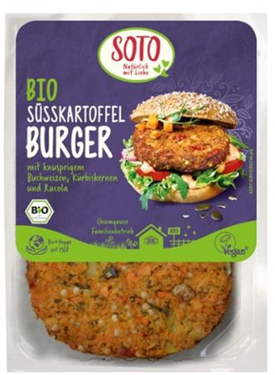 Produktfoto zu Süßkartoffel-Burger