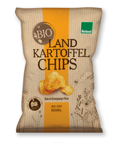 Produktfoto zu Bauer Jo Kartoffelchips Paprika
