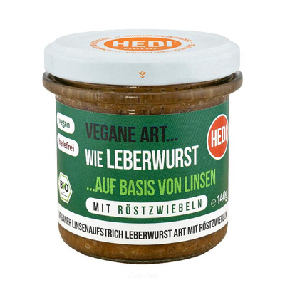 Produktfoto zu Vegane Art Leberwurst Röstzwiebeln