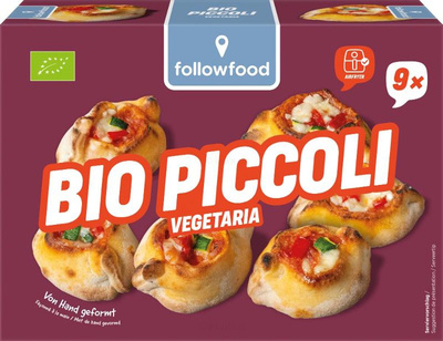 Produktfoto zu Piccoli Pizzasnack Vegetaria (9 Stk.)