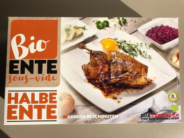 Produktfoto zu Sous-Vide 1_2 Ente (ca. 0,9 kg)