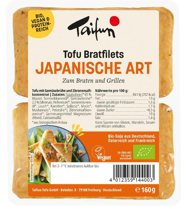 Produktfoto zu Bratfilets Japanische Art Taif