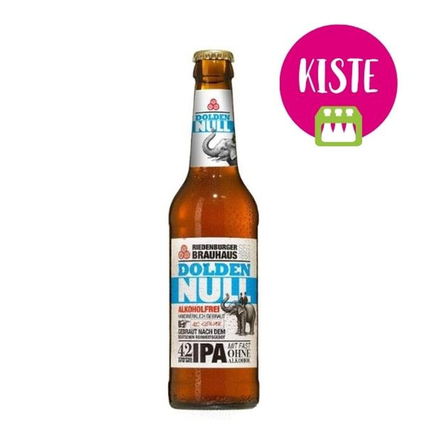 Produktfoto zu Riedenburger Dolden Null KISTE (10 x 0,33l)