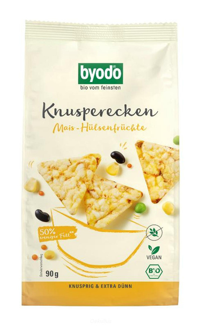Produktfoto zu Knusperecken Mais & Hülsenfrüchte