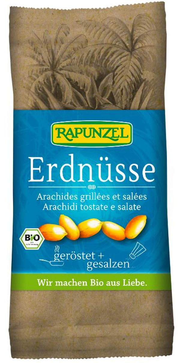 Produktfoto zu Erdnüsse geröstet & gesalzen (klein)