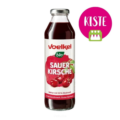 Produktfoto zu Sauerkirsche Nektar KISTE (8x0,5l)