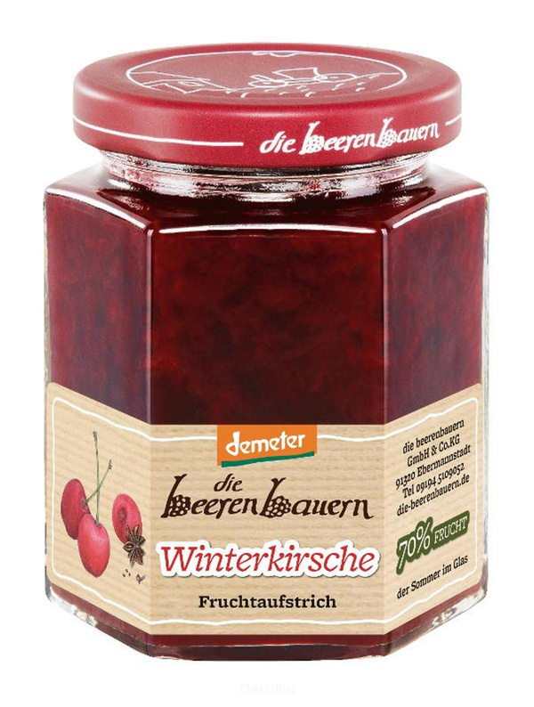 Produktfoto zu Winterkirsche Fruchtaufstrich