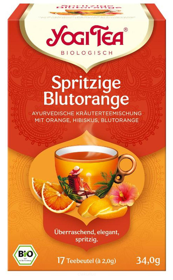 Produktfoto zu Yogi Tea Spritzige Blutorange