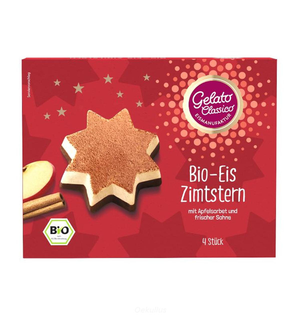 Produktfoto zu Bio-Eis Zimtstern (4 St.)