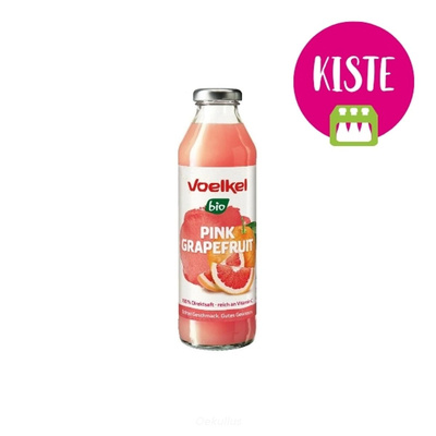 Produktfoto zu Pink Grapefruitsaft KISTE (8x0,5l)
