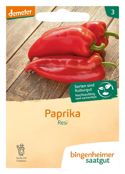 Produktfoto zu Spitzpaprika rot Resi (Saatgut)