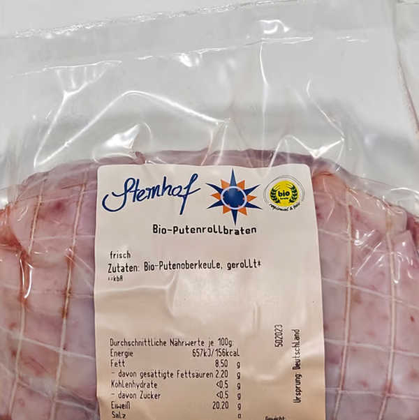 Produktfoto zu Puten-Rollbraten (ca. 1kg)