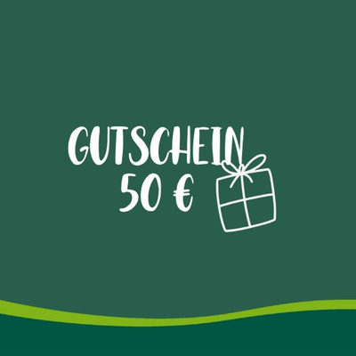 Produktfoto zu Gutschein 50 €