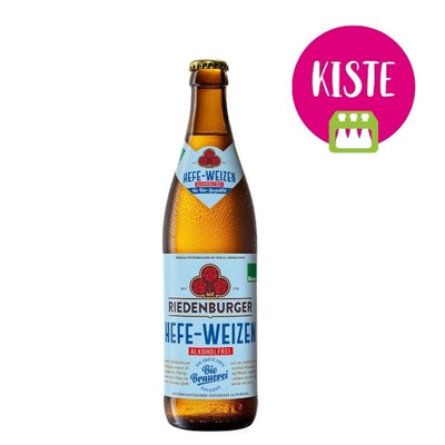 Produktfoto zu Hefeweizen alkoholfrei KISTE 10 x 0,5l