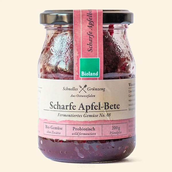 Produktfoto zu Scharfe Apfel Bete (sehr mild)