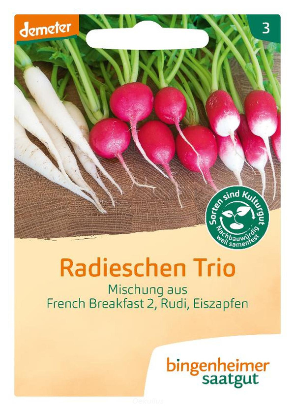 Produktfoto zu Radieschen Trio (Saatgut)