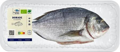 Produktfoto zu Dorade ganz (1 St. = ca.0,4 kg)