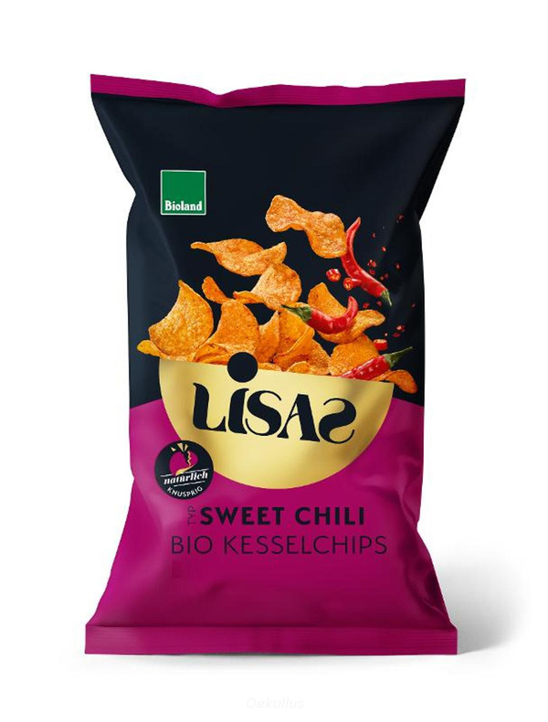 Produktfoto zu Lisas Kesselchips Sweet Chili