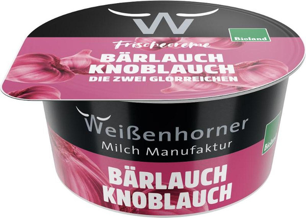 Produktfoto zu Bärlauch-Knoblauch Frischecreme
