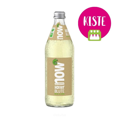 Produktfoto zu now Holler Blüte KISTE (10 x 0,5l)