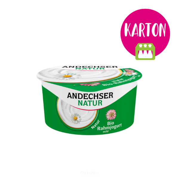 Produktfoto zu KARTON Rahmjoghurt Natur (6x150g)