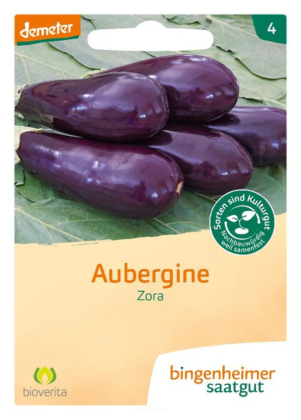 Produktfoto zu Aubergine Zora (Saatgut)