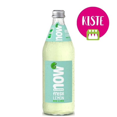 Produktfoto zu now Fresh Lemon KISTE (10 x 0,5l)