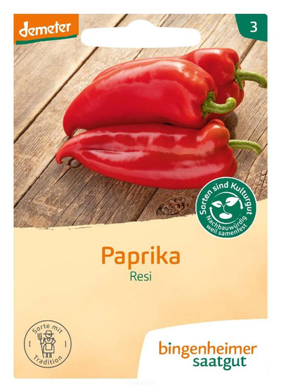 Produktfoto zu Spitzpaprika rot Resi (Saatgut)