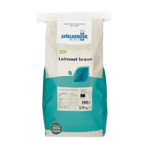 Produktfoto zu Leinsaat braun 3,75 kg Großpackung