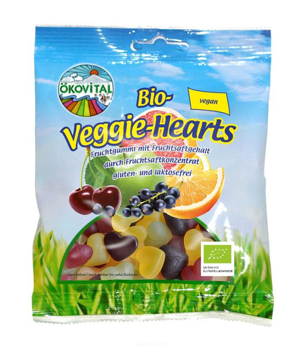 Produktfoto zu Veggie Hearts Fruchtgummi
