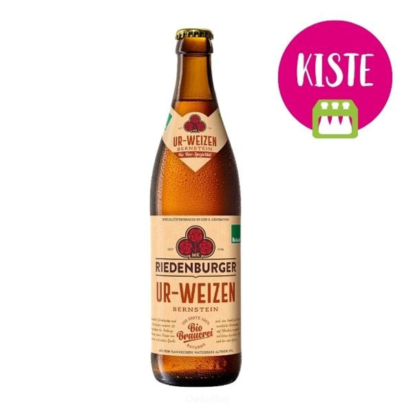 Produktfoto zu Riedenburger Ur Weizen KASTEN (10 x 0,5l)